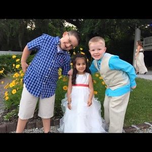 David’s Bridal Flower Girl Dress